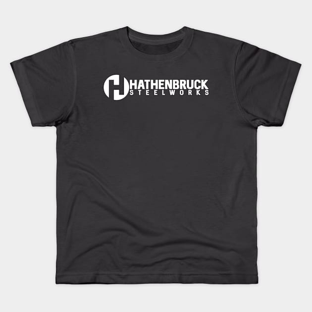 Hathenbruck Steelworks White Kids T-Shirt by Hathenbruck Steelworks